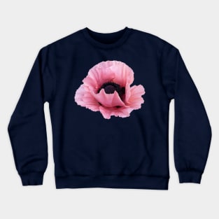 Delicate Pink Poppy Crewneck Sweatshirt